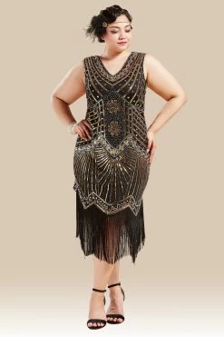 Best reviews of 🤩 BABEYOND Embroidered Stripe Sequin Plus 👗 Dress 🌟